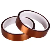 2 Pcs 20Mm 33M 3D Printer High Temperature Tape Heating Bed Board Special