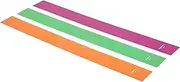 Amazon Basics TPE Resistance Band - 150cm, 3-Piece Set