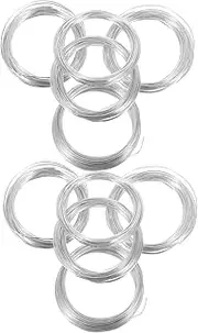 10 Rolls Aluminum Bonsai Wires 1mm for Craft Bonsai Training Flexible Safe Long-Lasting Use