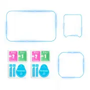 2 Pack Tempered Glass Camera Lens Protector for Insta360 Ace Pro 2 Accessories