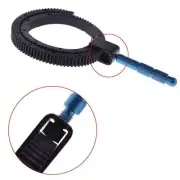 For SLR DSLR Camera Accessories Adjustable Rubber Follow Focus Gear Ring Belt