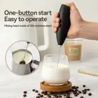 Handheld Coffee Foamer Wireless Electric Egg Beater Mini Drink Mixer Household
