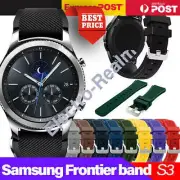 Sport Premium Silicone Strap Band For Samsung Gear S3 Frontier / Classic 22mm