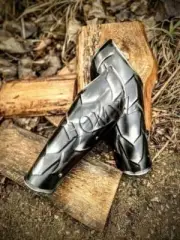 Medieval Black Templar KnightBracers Armour Cosplay Halloween set