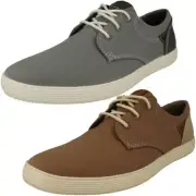 Mens Clarks Sharkford Walk Lightweight Lace Up Summer Trainers