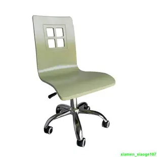 【熱銷】　電腦轉椅辦公椅兒童書桌椅不銹鋼曲木椅烤漆升降旋轉椅