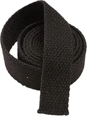 Webbing ，Strapheavy Duty Nylon Webbing， Strap for Bags 50mm Cotton Webbing Straps for Bag,Ribbon Backpack Belt Strapping Bias Binding Tape,10 Yards/lot(Black,25MM)