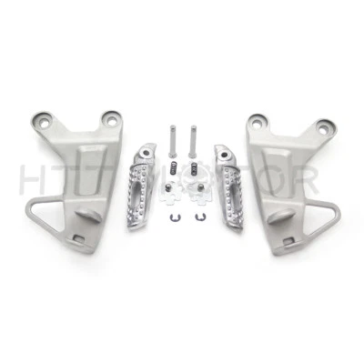 HongK Silver 2003-2004 HONDA CBR 600RR Rear Passenger FootPeg Footrest Brackets