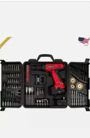 NEW 89 Piece Kit Cordless Drill Set 18-Volt Power Tool With Bits Sockets Drivers