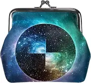 [CWAGFEQZ] Wallet Women,Coin Purse,Coin Purse for Women,Coin Purses,Nebula Yin Yang Gossip Galaxy