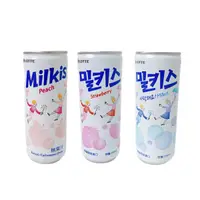 在飛比找蝦皮商城優惠-韓國 LOTTE 樂天 Milkis 乳酸蘇打飲 優格風味碳