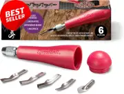 Lino Cutter with Handle 5-Pieces Se