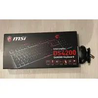 在飛比找蝦皮購物優惠-MSI  電競鍵盤滑鼠組 全新 DS4200