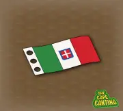 for Minifigure Flag WW2 World War 2 Royal Italian Army Italy Flag Custom Cloth