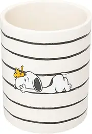 Grupo Erik Pen Holder Peanuts Snoopy Desk Organiser - Snoopy Figure Pen Holder Desk Accessories Official Snoopy Fan Item - Pen Organiser
