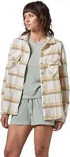 [BRIXTON] Womens Bowery Classic Flannel Shirt