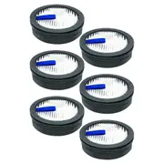 6Pcs HEPA Filter for A200PRO/A200, B08/C10A/C10G, for S12 S25 Series Cordless Vacuum