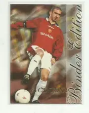 Manchester United 1997 FUTERA ERIC CANTONA Binder Edition Card BE1 FUTERA