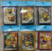 Pokémon Pikachu Card Sleeves Deck Shields Festival Set JAPAN TOHOKU LIMITED
