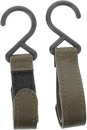 Toddmomy 2Pcs Compact Stroller Hooks Lightweight and Portable Stroller Gear for Durable Buckles for Travel and Outdoor Use for Hanging Bags and Accessories