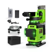 Laser Module Floor and Wall Powerful Green 16 Lines, 360° Rotary Self-level
