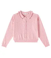 [Bonpoint] Bonpoint Elietta cotton cardigan Y 14 pink