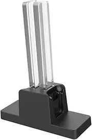 Tofficu Charging Dock Station 2-in-1 Charger Controller Holder Stand Desk Game Pad Charger Light Indicator