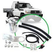 SAAS Oil Catch Can Kit - Suits Landcruiser 79 Series 4.5L 2007-2009, ST1201-1015