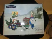 Elaine Thompson Snowkins Holiday Parade Polar Bear/Snowman NIB
