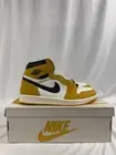 Air Jordan 1 Retro High OG Yellow Ochre Black White Sail DZ5485-701 Mens Sz 11.5