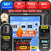 XTOOL X100PAD3 KC501 KS-1 Car IMMO Key Programmer & Auto Diagnostic OBD2 Scanner