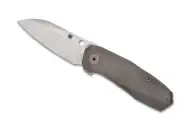 Spyderco Knives Techno 3 C158TIP3 Titanium CTS-XHP Pocket Knife Stainless