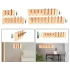 Coat Hat Rack Wall Mounted Coat Rack Piano Keys Wall Hooks Rack, Wall Hooks for