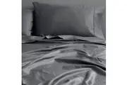 Canningvale Fitted Sheet Set Bedding Palazzo Royale 1000TC Grey