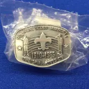 Boy Scout 1985 National Scout Jamboree Neckerchief Slide 239C2
