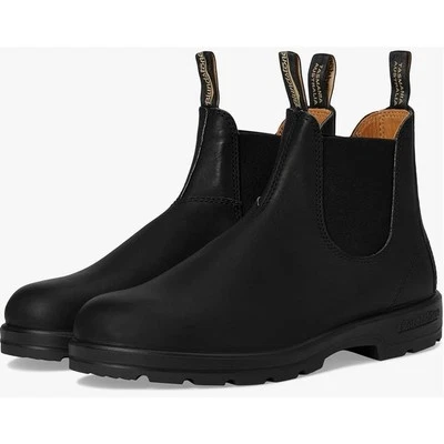 Blundstone Unisex 558 Lined Chelsea Boots Womens US 7.5 Black Elastic Sided NIB