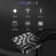 Quad Core 64GB Android 12.0 T95 MAX-H618 Dual WiFi BT 4 6K HDR Streaming TV Box