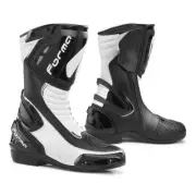 motorcycle boots | Forma Freccia sports white track riding street tech gear moto