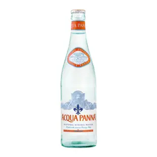 義大利普娜Acqua Panna天然礦泉水 500ml x 24瓶(玻璃瓶) 免運費 進口水 Acqua Panna