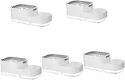 [MAGICLULU] 5pcs Kitchen Sink Soap Dispenser Dish Soap Holder Home Utility Large Capacity Dish Washing Aid