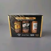 Seasoning Gift Pack Fireball, Buffalo Trace And Southern Comfort Seasonings New
