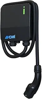 Type 2 7kW - Australian Owned - Plug EV Charger - Portable Electric Vehicle Charger EV Wall Mounted Charger - Compatible with Kia EV6, MG ZS EV, Hyundai IONIQ 5, Tesla Model 3, Model Y, BYD