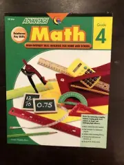 Advantage Workbook Ser.: Advantage Math Grade 4 by Dawn Purney and Tremaine...