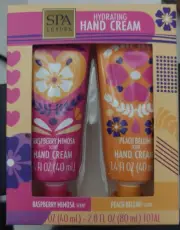 Spy Luxury Hydrating Hand Cream Raspberry Mimosa+Peach Bellini