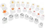 Mikinona 3-pack Silicone Toe Dividers for Nail Polish Pedicure Tools Toe Separator Set for Nail Salons