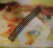 Hornby Railway OO Gauge Accessories Track R608 Curve Track 3rd Radius