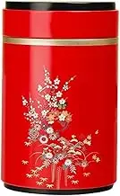 Air tight jars Tea storage jar Tea Containers Teaware Storage Holder Candy Box Teaware Tea Tin Containers Candy Iron Canister Vintage Tea Box for Kitchen Tea