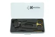 Kingfisher Fly Tying Intro Fly Tying Tool Kit Brass