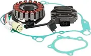 Areyourshop Magneto Coil Stator + Voltage Regulator + Gasket Assy For Ya-maha YFM660R Raptor 660R 2001-2005
