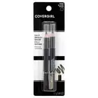 2 Covergirl Easy Breezy Brow Fill - 500 Black Noir + Define Pencils + Sharpener